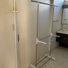 (お話し中)美品 室内物干しの画像