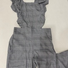 ZARA デニム　ロンパース　2点セットの画像