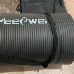 ヨガマット トレーニングマット ケース付き 筋トレ ヨガ ピラティス の画像