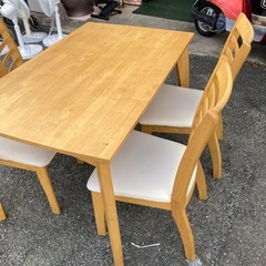 食卓5点セットの画像