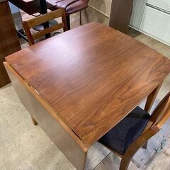 【愛品館 市原店】バタフライダイニング3点セットの画像