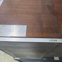 LEAK sandwich300 ペア 配線付き 音出し確認済みの画像