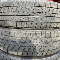1.中古スタッドレス4本　ブリヂストン　ブリザックVRX 2019年製155/65R14の画像