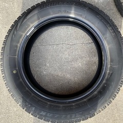 1.中古スタッドレス4本　ブリヂストン　ブリザックVRX 2019年製155/65R14の画像