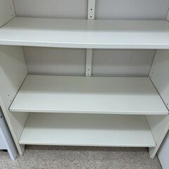 ★リユースのサカイ高崎店★TJ13074  棚 白 H102×D33.5×W79 クリーニング済みの画像
