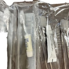 歯ブラシ 歯磨き粉セット 9個セット ホテルアメニティ まとめ売りの画像