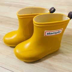 stample イエロー 長靴♡13.0センチの画像