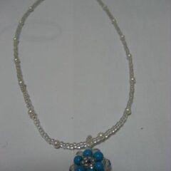 ネックレス②　ビーズ　淡水パールいろいろ　先着１名様おまけ付の画像