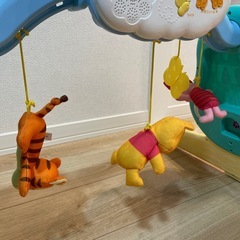 プーメリー　くまのプーさんえらべる回転6wayジムに変身メリーの画像