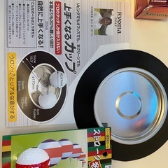 ゴルフ　パター練習用道具　ボール付きの画像