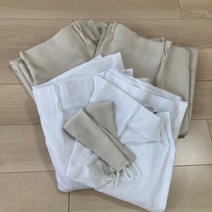 AIFY ドレープカーテン 4枚セット 100x135cmの画像