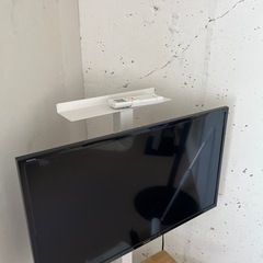 32シャープテレビ　スタンド　ナチュラルの画像