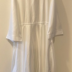 【ハロウィン】貞子　ホワイトフリル付きワンピースの画像