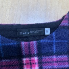 BEBE 子供服　80 冬物の画像