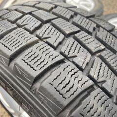 最終値下げ‼️175/65R14 東北6県無料配送対応‼️爆安‼️最終値下げ‼️②超超超バリ溝❗ 国産ダンロップ ウィンターマックス❗ アルミ付き 国産 タイヤ !!　スタッドレスの画像