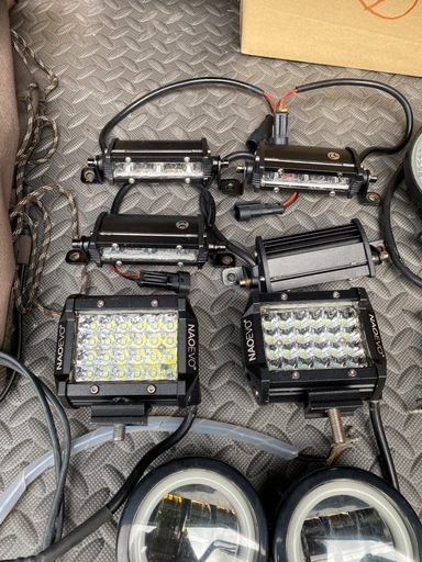 LED フォグ　投光器　作業投　セット