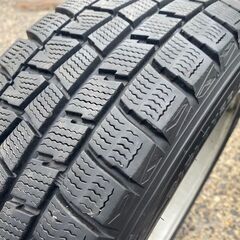 175/65R14 東北6県無料配送対応‼️爆安‼️最終値下げ‼️③超超超バリ溝❗ 国産ダンロップ ウィンターマックス❗ アルミ付き 国産 タイヤ !!　スタッドレスの画像