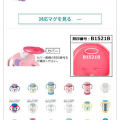 リッチェル　マグ用　ストローセットs-3　対象商品B1521Bの画像