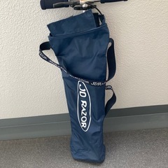 JD RAZOR MS-105R-B BLUE [キックスクーター 前輪ブレーキ付き]  JD RAZORキックボード の画像