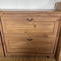 下見可能　IKEAタンス2台の画像