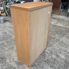 ★木製タンス 天然木風 木製チェスト 収納 引き出し ハイチェスト★の画像