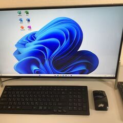 😸【超美品】富士通 デスクトップ液晶一体型 PC 『インテルi7搭載』 最新office2021付属 管理No33『基本送料無料』の画像