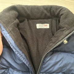 POLOダウンジャケット90サイズの画像