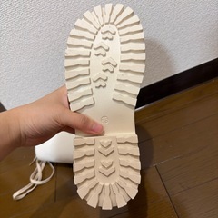 新品・試着のみ！ロングブーツ 23cm 膝上タイプの画像