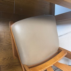 ダイニングこたつテーブルイスセットの画像