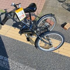 リサイクルショップどりーむ天保山店　No502　自転車　20インチ　6段切替付き🎵　折りたたみ式で便利🎵の画像