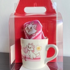 未使用品　ディズニー　マリーちゃん　マグカップの画像