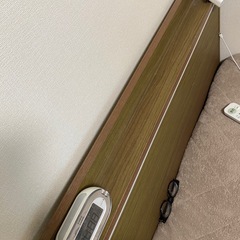 シングルベッドフレーム収納付きの画像