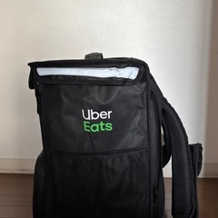 Uber eats 配達用リュックの画像