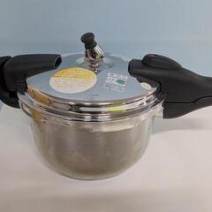 片手圧力鍋　３.５L　マ・ローニエ　ステンレス 髙敏　LEBEN　中古　リサイクルショップ宮崎屋住吉店25.10.13の画像