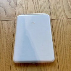 【Francfranc】LED 折り畳みミラー ホワイトの画像