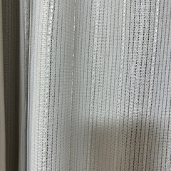 ロングカーテンとレースカーテンセットの画像