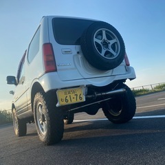 ジムニMT 車検対応リフトアップ車の画像