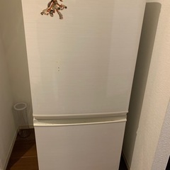 【引取り相手決定】
SHARP　2017年製冷蔵庫の画像