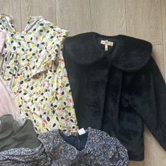 女の子　秋冬子供服　7点セットの画像