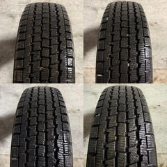 B-21 タイヤ 中古 BRIDGESTONE STUDLESS W300 145/80R12 80/78N LT の画像
