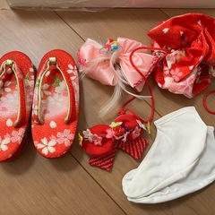 七五三　女の子　3歳　被布セットの画像