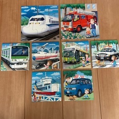 ◆のりものパズル 8セット