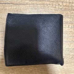 CELINE セリーヌ 二つ折り財布 ブラック 箱・袋付き 美品 の画像