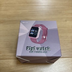 未使用ワイヤレスイヤホン２個とスマートウォッチの画像