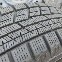 155/65R14 24年製スタッドレス付き 国産スタッドレス 軽自動車 冬 タイヤの画像