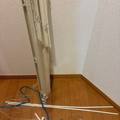 ニトリのブラインド（アイボリーの画像