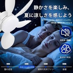 FIBRAVE LEDシーリングファンライト 40W E26 天井 リモコン付の画像