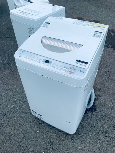 ③✨2018年製✨1203番 Haier✨全自動電気洗濯機✨JW-C55A‼️ (Eco 