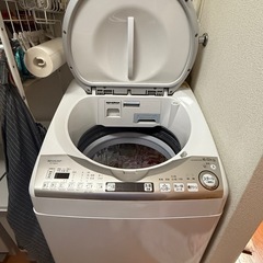 SHARP 洗濯機 8kg 2021年型の画像