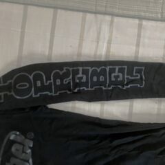 TOP REBEL製　長袖Ｔシャツ　メンズ　黒色の画像